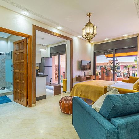 Le Jasmin - Appartement Authentique A Gueliz Marrakesh Exterior foto