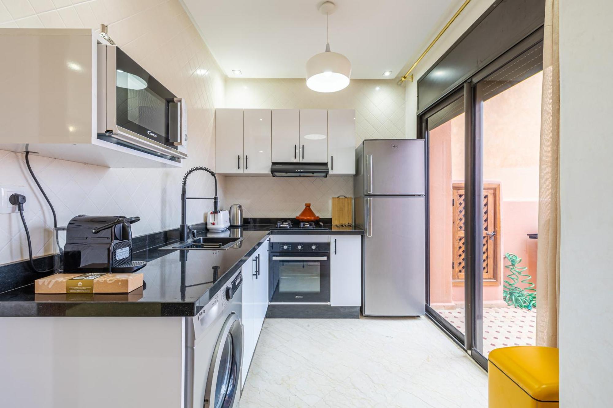 Le Jasmin - Appartement Authentique A Gueliz Marrakesh Exterior foto