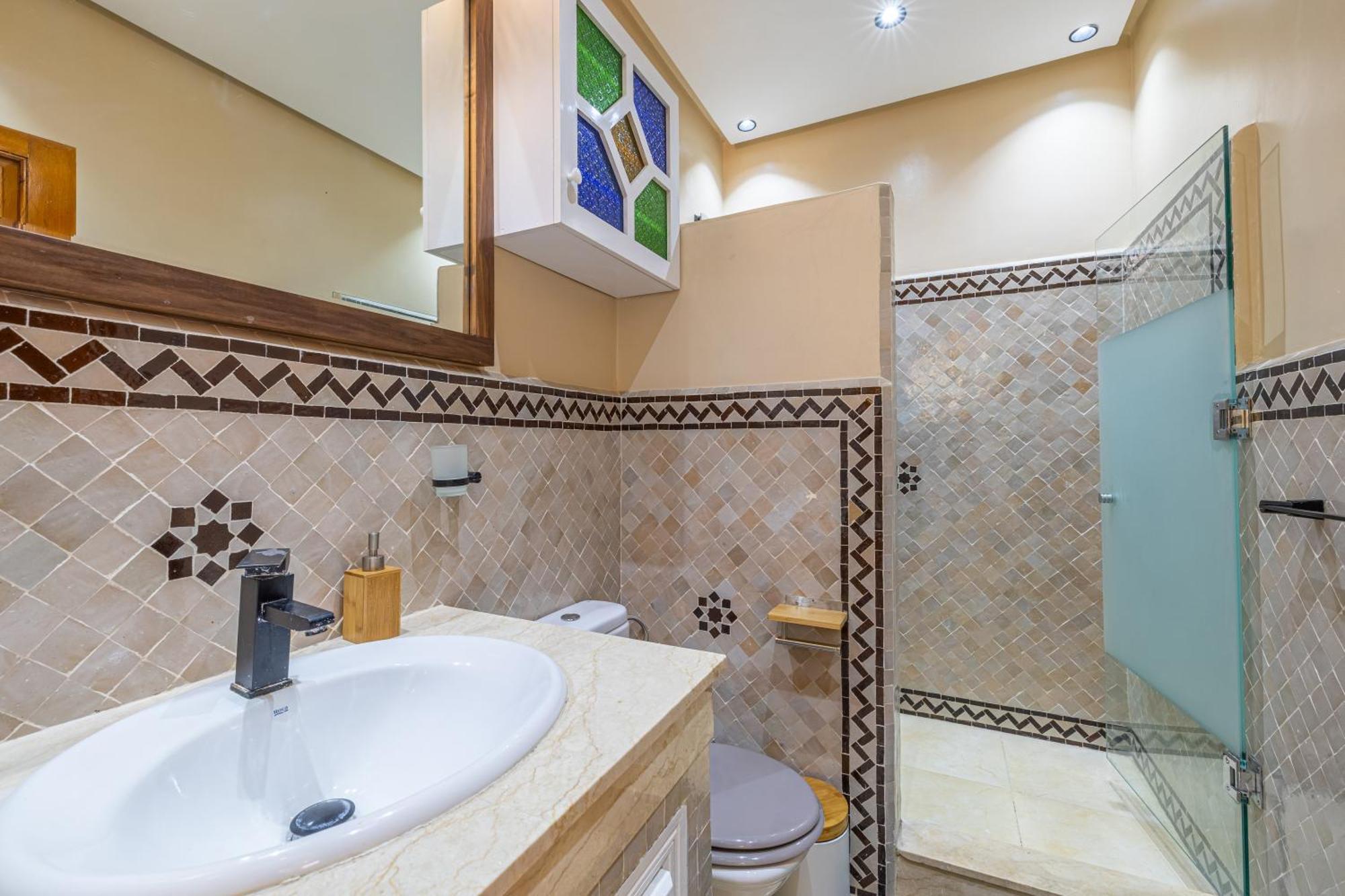 Le Jasmin - Appartement Authentique A Gueliz Marrakesh Exterior foto